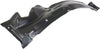 MURANO 03-07 FRONT FENDER LINER LH, Rear Section