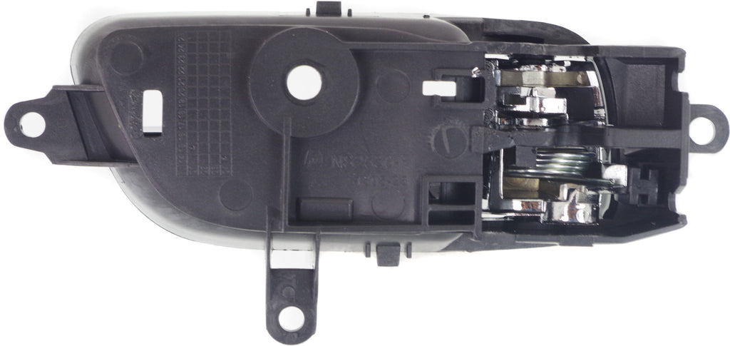 ALTIMA 13-18/PATHFINDER 13-22 FRONT INTERIOR DOOR HANDLE LH, Chrome Lever/Chr Knob/Carbon Housing (=REAR), (Altima, Sedan)