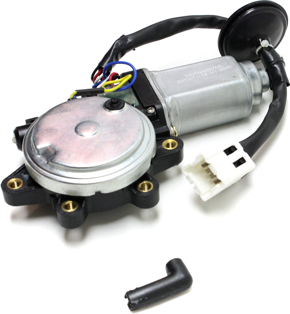 ALTIMA 03-06 WINDOW REGULATOR MOTOR, RH, Front, 6-Pin Connector, Anti-clip feature