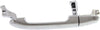 VERSA 07-12 REAR EXTERIOR DOOR HANDLE LH, All Chrome, w/o Smart Entry System (Sdn-til 11/HB)