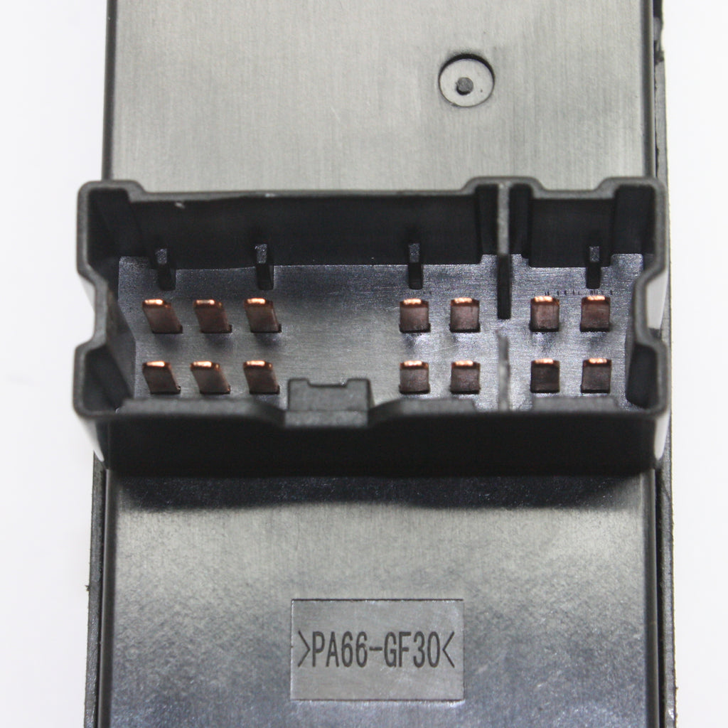 QUEST 00-02 DOOR LOCK SWITCH, Front, LH, Taupe, with Power Rear Windows, 14 Male Terminals