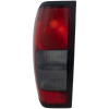FRONTIER 00-01/03-04 TAIL LAMP LH, Lens and Housing, w/ Smoke Reverse Lens, From 10-99 - CAPA
