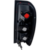 FRONTIER 00-01/03-04 TAIL LAMP LH, Lens and Housing, w/ Smoke Reverse Lens, From 10-99 - CAPA
