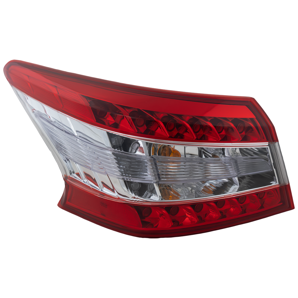 SENTRA 13-15 TAIL LAMP LH, Outer, Assembly - CAPA