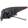 SENTRA 13-15 TAIL LAMP LH, Outer, Assembly - CAPA
