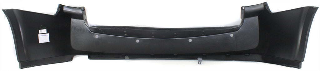 QUEST 04-09 REAR BUMPER COVER, Primed, w/ Rear Sonar Warning System