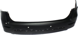 PATHFINDER 13-16 REAR BUMPER COVER, Primed, w/ Object Sensor Holes, w/o Towing Hitch Holes, Non-Hybrid/(14-14 Hybrid Model) - CAPA