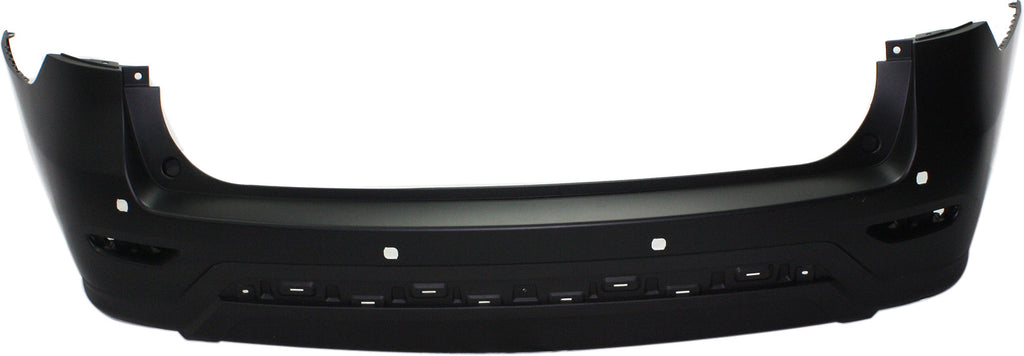 PATHFINDER 13-16 REAR BUMPER COVER, Primed, w/ Object Sensor Holes, w/o Towing Hitch Holes, Non-Hybrid/(14-14 Hybrid Model)