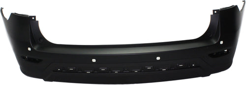 PATHFINDER 13-16 REAR BUMPER COVER, Primed, w/ Object Sensor Holes, w/o Towing Hitch Holes, Non-Hybrid/(14-14 Hybrid Model)