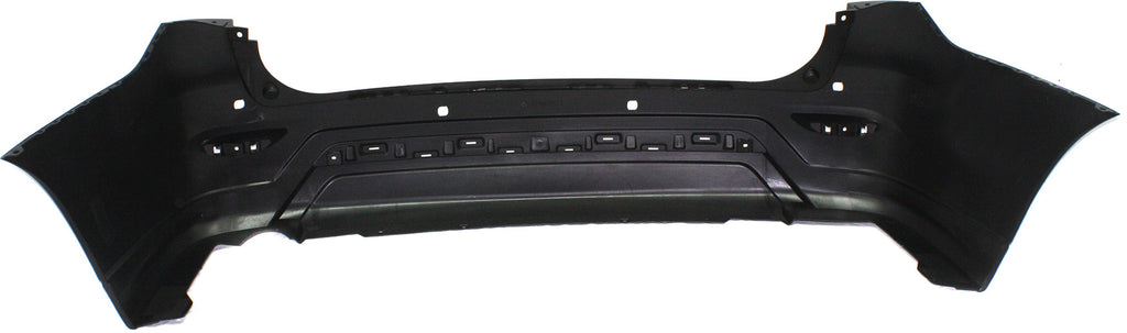 PATHFINDER 13-16 REAR BUMPER COVER, Primed, w/ Object Sensor Holes, w/o Towing Hitch Holes, Non-Hybrid/(14-14 Hybrid Model)