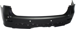 PATHFINDER 13-16 REAR BUMPER COVER, Primed, w/ Object Sensor Holes and Towing Hitch Holes, Non-Hybrid/(14-14 Hybrid Model)