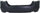 ALTIMA 13-15 REAR BUMPER COVER, Primed, Sedan - CAPA
