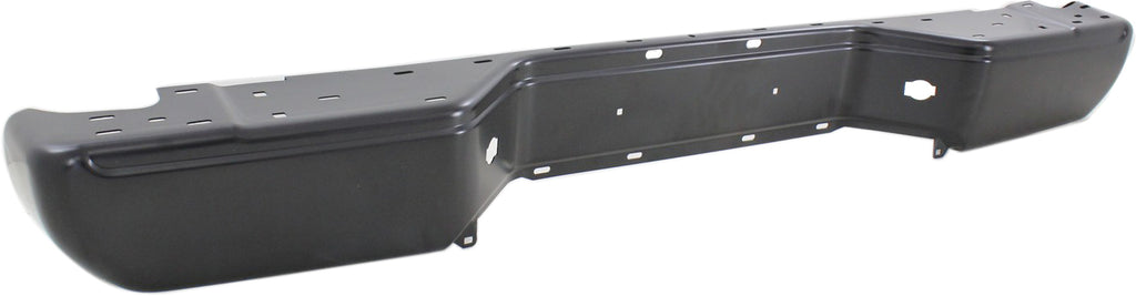 FRONTIER 13-21 STEP BUMPER, FACE BAR ONLY, w/o Pad, w/ Pad Provision, w/o Mounting Bracket, Primed Black, All Cab Types, w/o ROS Holes and Mounting Bracket