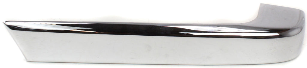 PATHFINDER 96-99 REAR BUMPER END LH, Extension, Outer, Bright, Plastic