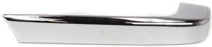 PATHFINDER 96-99 REAR BUMPER END LH, Extension, Outer, Bright, Plastic