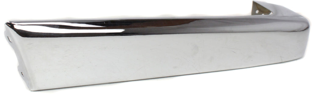 PATHFINDER 96-99 REAR BUMPER END LH, Extension, Outer, Bright, Plastic