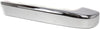 PATHFINDER 96-99 REAR BUMPER END LH, Extension, Outer, Bright, Plastic