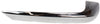 PATHFINDER 96-99 REAR BUMPER END LH, Extension, Outer, Bright, Plastic