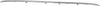 PATHFINDER 13-16 REAR BUMPER MOLDING, Chrome - CAPA