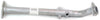 PATHFINDER 96-00 DOWN PIPE, Front, LH, Aluminized Steel, Natural Finish