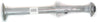 PATHFINDER 96-00 DOWN PIPE, Front, LH, Aluminized Steel, Natural Finish