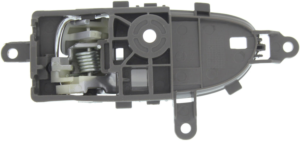 ALTIMA 07-13/MAXIMA 09-14 FRONT INTERIOR DOOR HANDLE RH, Slvr Lvr+Beige Bezel (Cafe Latte) (=REAR)