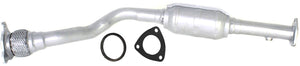 SUNFIRE 02-05 CATALYTIC CONVERTER, Powdercoated Silver, New, 3-Bolt Inlet & Outlet Flange, w/ Heat S