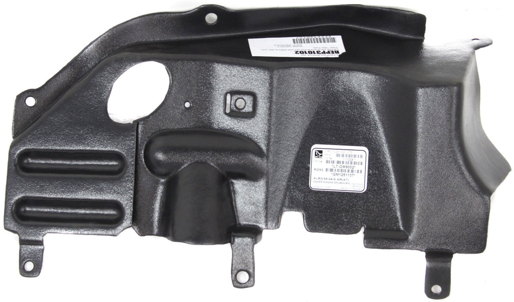GRAND AM 99-05 ENGINE SPLASH SHIELD, Under Cover, RH, Man/Auto Trans