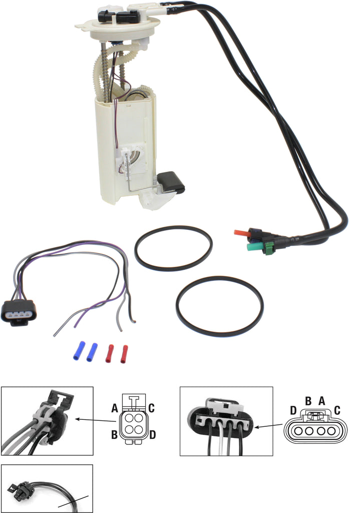 CAVALIER 00-05 / GRAND AM 00-05 / MALIBU 00-03 FUEL PUMP, Electric