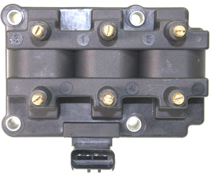 VOYAGER 99-00 IGNITION COIL, Assembly, 12 Volts, 4 Blade Terminals, Coil Pack