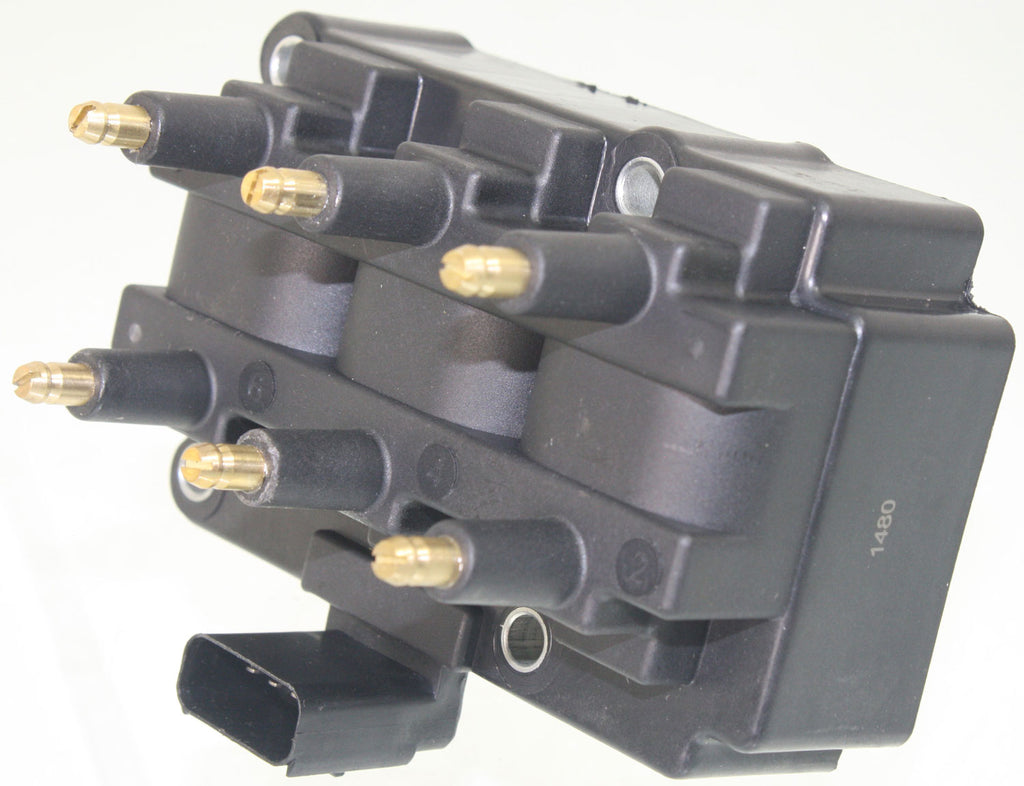 VOYAGER 99-00 IGNITION COIL, Assembly, 12 Volts, 4 Blade Terminals, Coil Pack