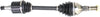 AZTEK 01-05/MONTANA 06-06 FRONT CV AXLE ASSEMBLY RH, FWD