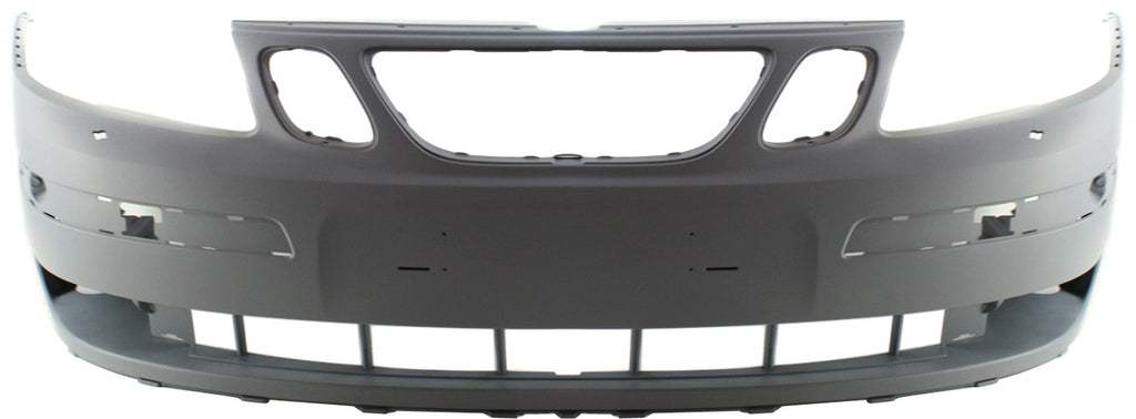 SAAB 9-3 04-07 FRONT BUMPER COVER, Primed, w/ Headlight Washer Holes