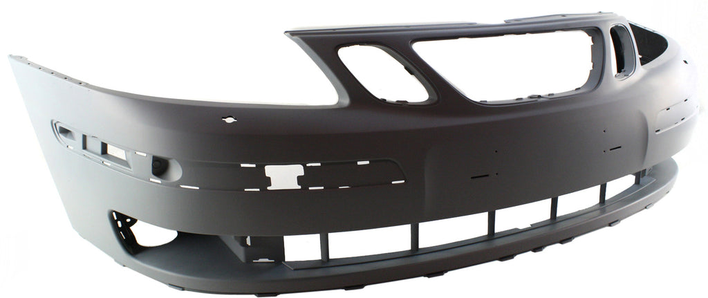 SAAB 9-3 04-07 FRONT BUMPER COVER, Primed, w/ Headlight Washer Holes