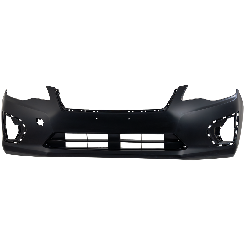 IMPREZA 12-14 FRONT BUMPER COVER, Primed Top, Textured Black Bottom, (Exc. WRX Models), Hatchback/Sedan