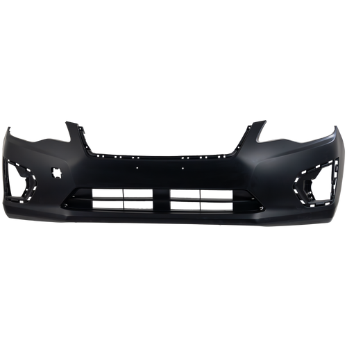IMPREZA 12-14 FRONT BUMPER COVER, Primed Top, Textured Black Bottom, (Exc. WRX Models), Hatchback/Sedan