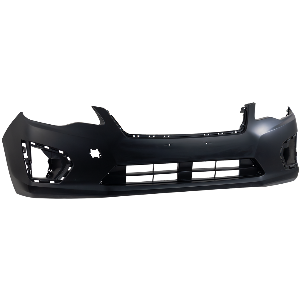 IMPREZA 12-14 FRONT BUMPER COVER, Primed Top, Textured Black Bottom, (Exc. WRX Models), Hatchback/Sedan