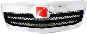OUTLOOK 07-10 GRILLE, Chrome Shell/Black Insert