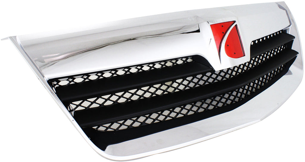 OUTLOOK 07-10 GRILLE, Chrome Shell/Black Insert