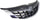 IMPREZA 08-08 GRILLE, Painted Silver Shell/Painted Black Insert, w/o Emblem, Sedan/Wagon