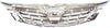IMPREZA 08-08 GRILLE, Painted Silver Shell/Painted Black Insert, w/o Emblem, Sedan/Wagon