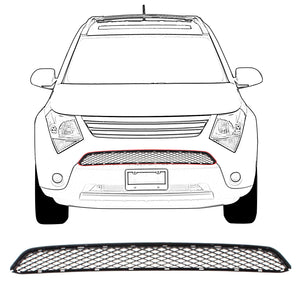 XL-7 07-09 FRONT BUMPER GRILLE, Black