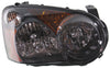 IMPREZA 05-05 HEAD LAMP RH, Assembly, Halogen, Black Interior