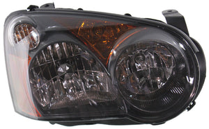 IMPREZA 05-05 HEAD LAMP RH, Assembly, Halogen, Black Interior