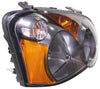 IMPREZA 05-05 HEAD LAMP RH, Assembly, Halogen, Black Interior