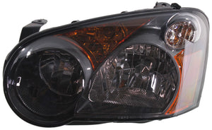 IMPREZA 05-05 HEAD LAMP LH, Assembly, Halogen, Black Interior