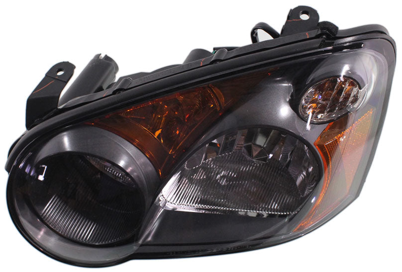 IMPREZA 05-05 HEAD LAMP LH, Assembly, Halogen, Black Interior