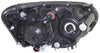 IMPREZA 05-05 HEAD LAMP LH, Assembly, Halogen, Black Interior