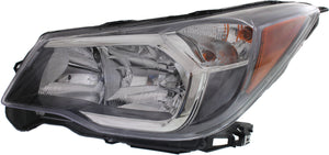 FORESTER 14-16 HEAD LAMP LH, Assembly, Gray Interior, Halogen, 2.0L Eng.