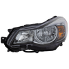 IMPREZA 12-13/XV CROSSTREK 13-14 HEAD LAMP LH, Assembly, Halogen, (Exc. WRX Models) - CAPA